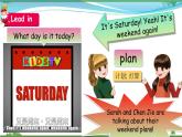 【人教PEP版】英语六年级上册 Unit 3 My weekend plan PA Let's learn  (公开课） 优质课件 教案 练习 动画素材