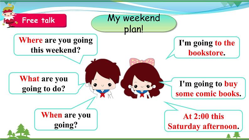 Unit 3 My weekend plan PB Read and write (公开课） 课件第5页