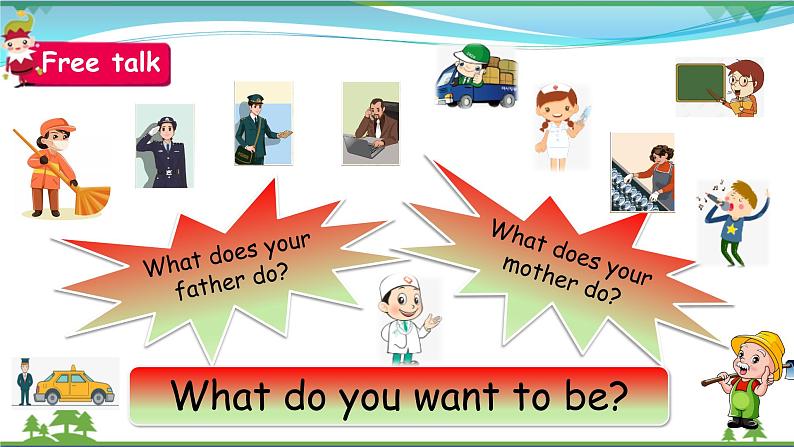 【人教PEP版】英语六年级上册 Unit 5 What does he do PB Let's learn  (公开课） 优质课件 教案 练习 动画素材04