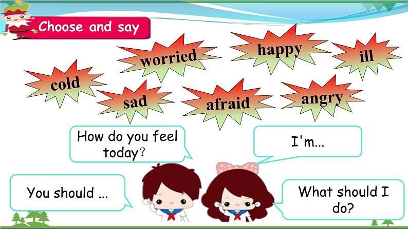 【人教PEP版】英语六年级上册 Unit 6 How do you feel PB Let's talk (公开课）优质课件+教案+练习+动画素材04