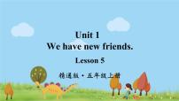 小学人教精通版Lesson 5教课内容课件ppt