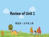 精通五年级英上册 Unit 1 Review of Unit 1 PPT课件