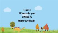 小学英语人教精通版五年级上册Unit 4 Where do you work ?Lesson 24评课课件ppt