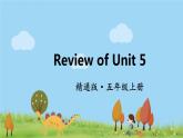 精通五年级英上册 Unit 5 Review of Unit 5 PPT课件