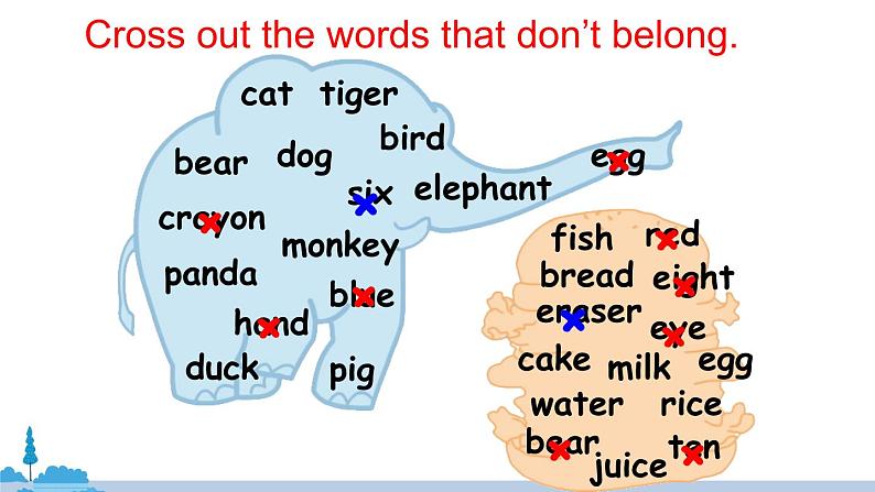 人教版英语三年级上册 Recycle 2  第2课时 PPT课件+音频素材04