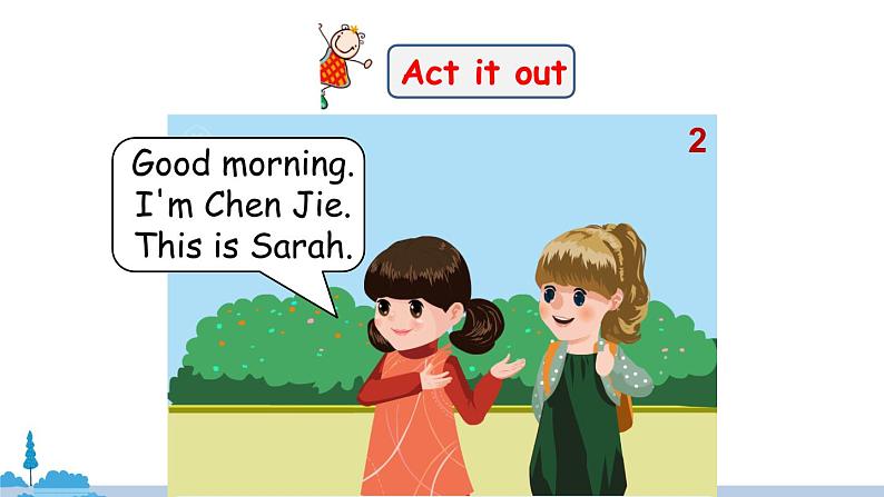 人教版英语三年级上册 Recycle 1  第1课时 PPT课件+音频素材06