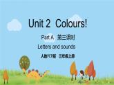 人教版英语三年级上册 Unit 2 Part A  第3课时 PPT课件+音频素材