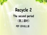 人教版四年级英语上册 Recycle2 第二课时 课件