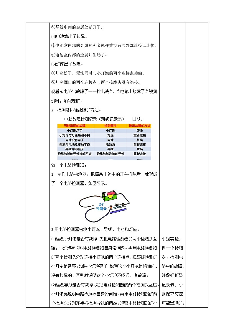 [教科版] 科学四下第二单元第4课《电路出故障了》(课件+教案+习题+素材)02