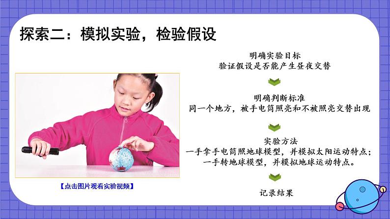 教科版六年级科学上册 二 地球的运动 第2课 昼夜交替现象 课件05