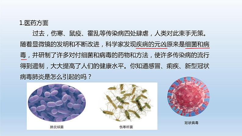 小学科学教科版六年级上册第一单元第7课《微生物与健康》课件（2021版）03