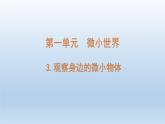 小学科学教科版六年级上册第一单元第3课《观察身边的微小物体》课件（2021版）