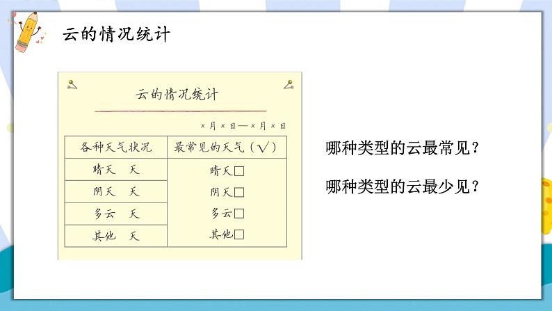 教科版科学三年级上册第三单元 第7课 整理我们的天气日历 课件+教案+素材07