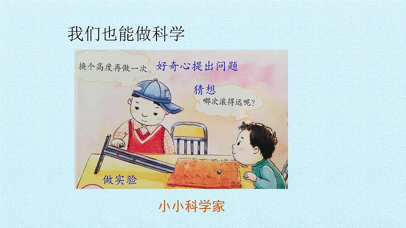 一年级上册科学 1单元 走进科学 复习课件 苏教版04