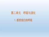 四年级上册科学课件 - 2.1《 感受我们的呼吸 》 教科版（共13张PPT）