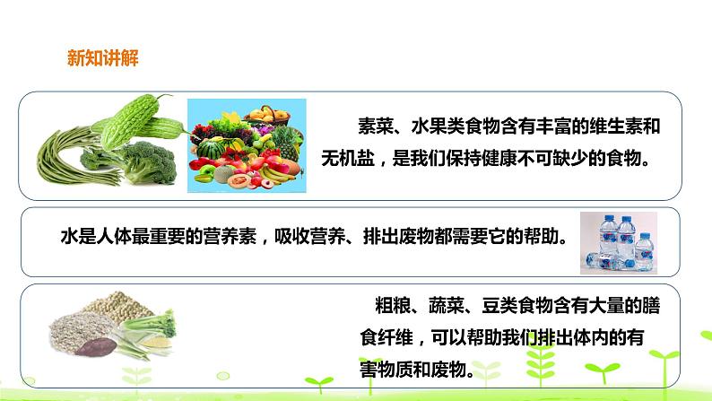 苏科版三上科学5.19《食物与营养》课件+教案+同步练习（含答案）06