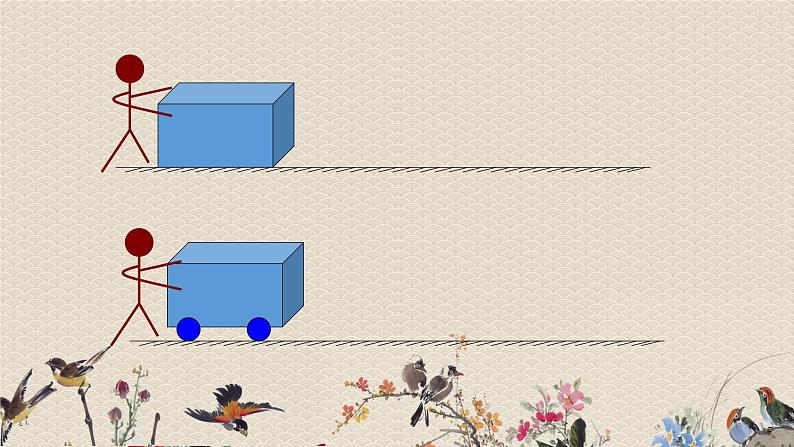 教科版五年级上册科学 运动和力《滑动和滚动》课件08