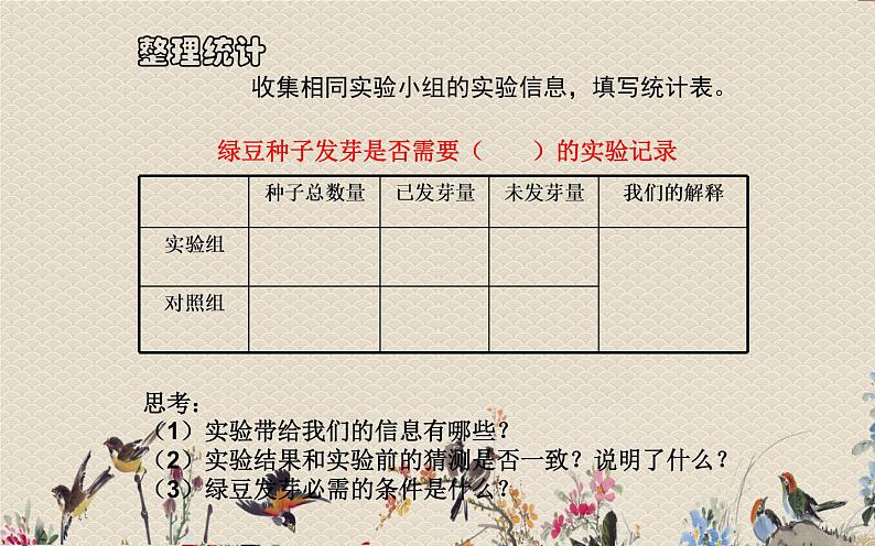 教科版五年级上册科学 生物与环境《种子发芽实验（二）》课件第3页