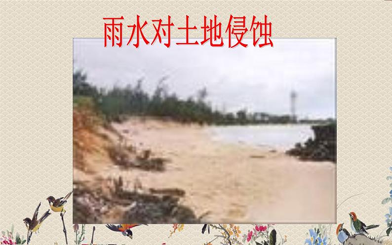 教科版五年级上册科学 地球表面及其变化《雨水对土地侵蚀》课件第1页