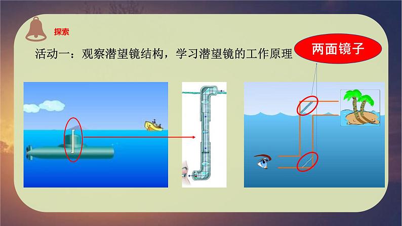 教科版新教材五年级科学上册1.7《制作一个潜望镜》课件03