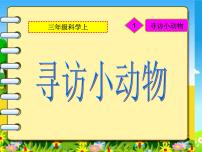 科学三年级上册1、寻访小动物教课ppt课件