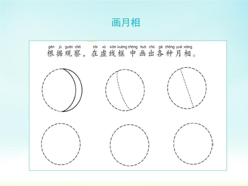 新粤教科学二上：第14课  变化的月亮 PPT课件+教案+课文分析05