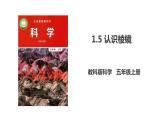 教科版五年级上册科学1.5《认识棱镜》课件+教案+实验视频