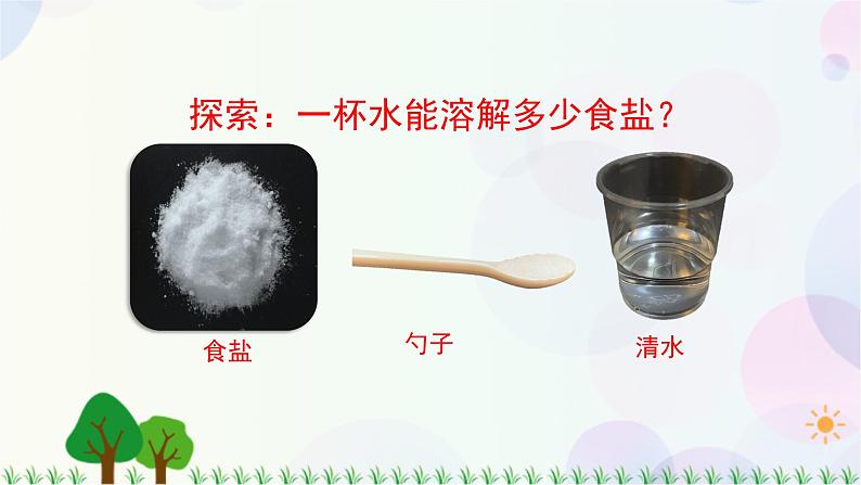 三年级上册科学-1.5 水能溶解多少物质（课件+教学设计＋任务单＋课后练习）教科版07