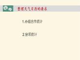 《整理我们的天气日历》教学课件