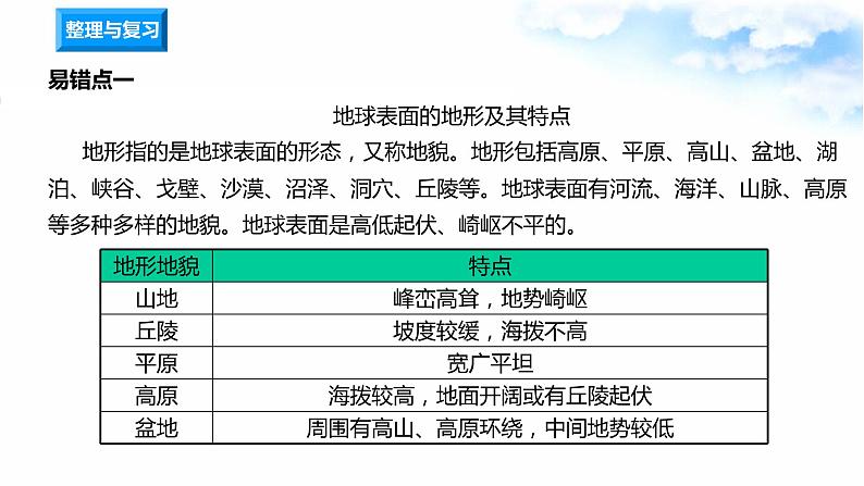 第2单元 地球表面的变化 单元过关测试+课件05