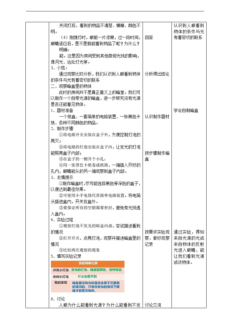 新粤教版科学六上：1.1《为什么能看到物体》PPT课件+教案+练习+视频素材02
