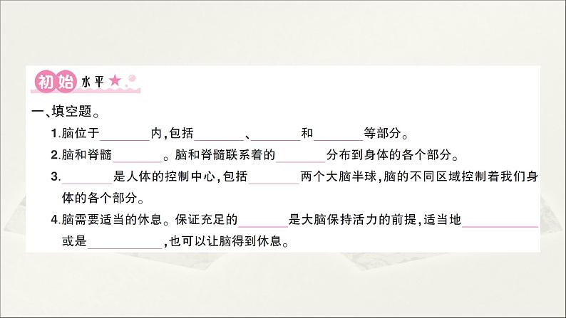 小学科学教科版五年级上册第四单元第4课《身体的“总指挥”》作业课件（2021新版）02