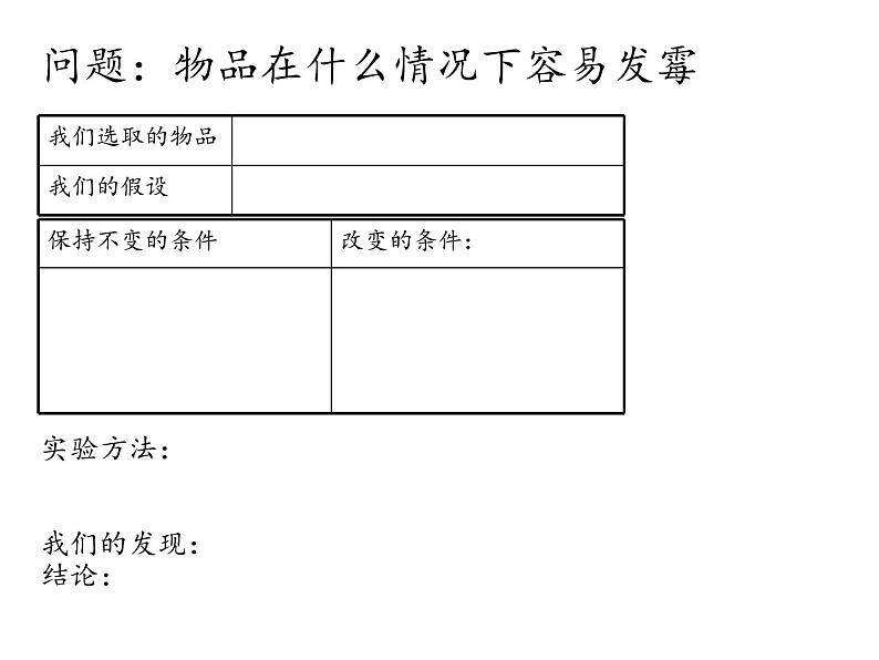 苏教版 六年级科学上册 1.3 馒头发霉了  教学课件第2页