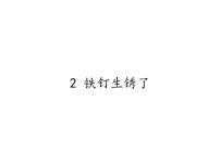 科学六年级上册2.铁钉生锈了教学ppt课件