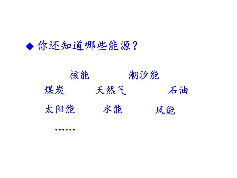 苏教版 六年级科学下册 5.3 能源  教学课件（18张PPT）第7页