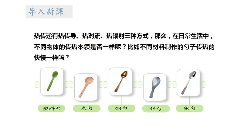 苏教版五年级上册 2.8《物体的传热本领》课件+教案+同步练习03