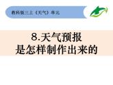 教科版 (2017)  科学三年级上册 3.8《天气预报是怎样制作出来的》课件