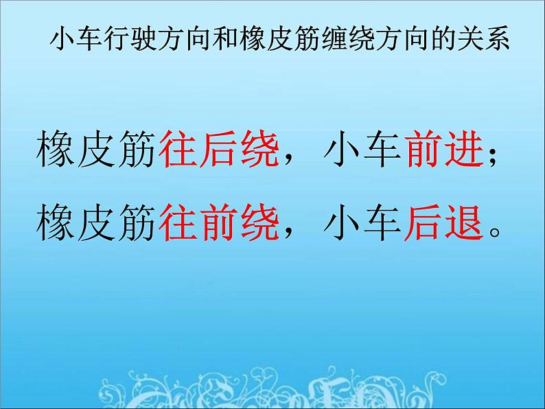 教科小学科学五上《4.2、用橡皮筋作动力》PPT课件(6)第8页