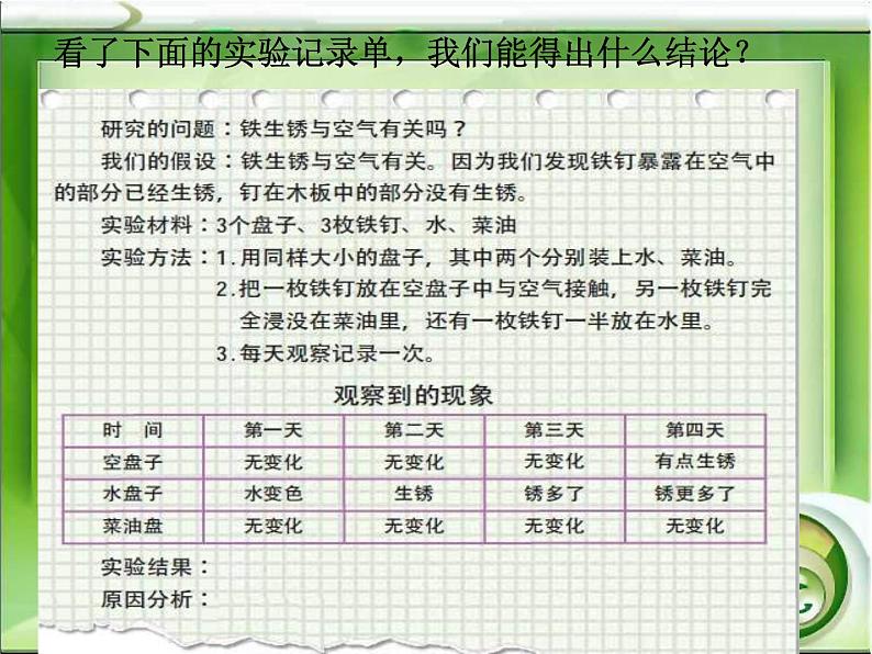 教科小学科学六下《2.7、控制铁生锈的速度》PPT(2)课件03