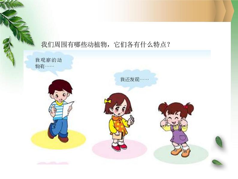 青岛小学科学三上《3 我们身边的动植物》PPT (1)课件第3页