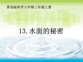 青岛小学科学三上《17 水面的秘密》PPT (9)课件