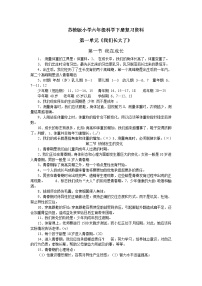 苏教版小学六年级科学下册复习资料