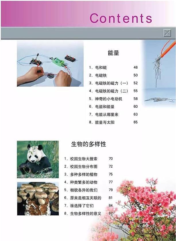 教科版小学科学六年级上册电子课本（高清PDF版）第2页