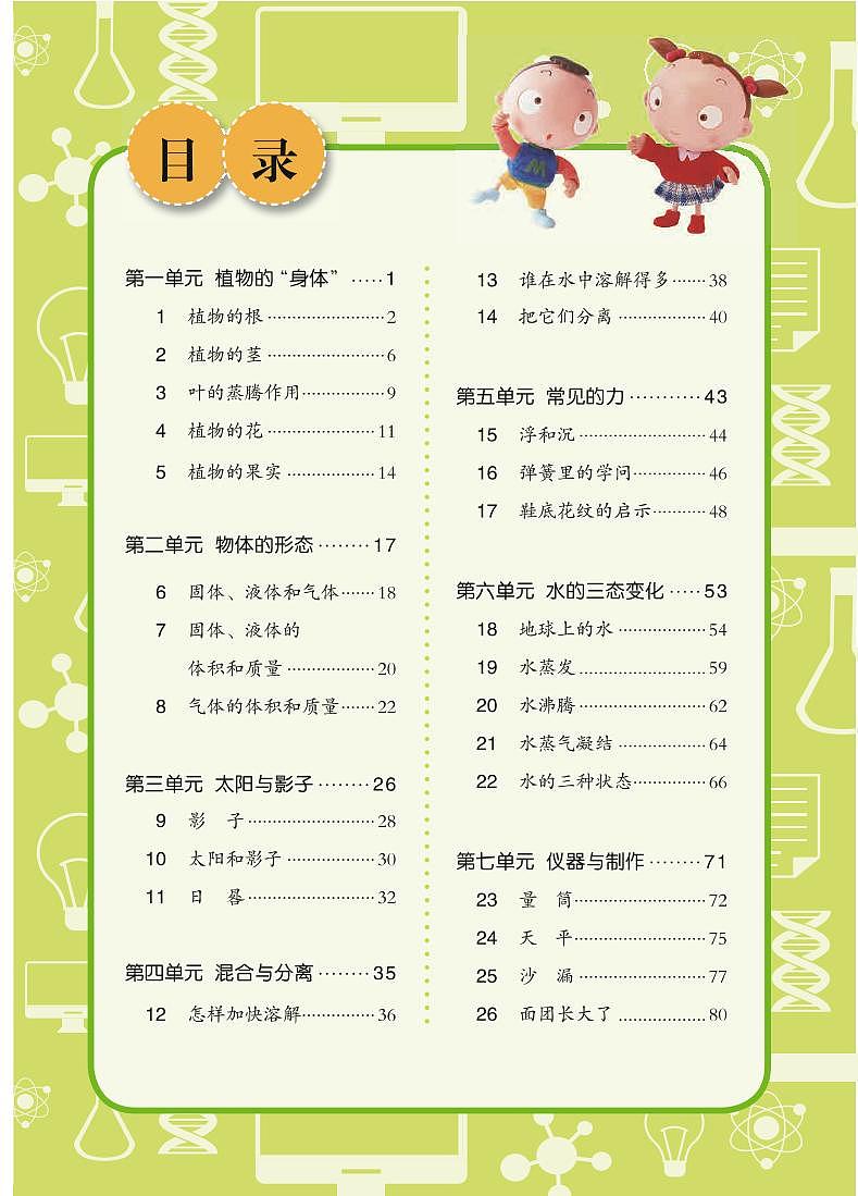 三年级上册科学青岛版五四制电子课本2024高清PDF电子版03