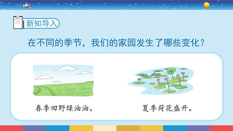 教科版科学二年级上册1.6《不同的季节》课件03