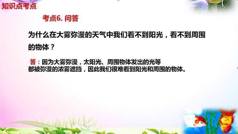 2021新版教科版科学五年级上册1.3光的传播会遇到阻碍吗-知识点+实验+典型试题(动画已调点击出现)课件PPT06