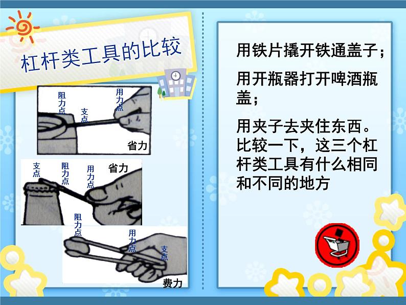 杠杆类工具的研究(精品)课件PPT第7页