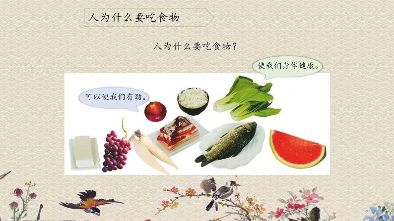 苏教版四年级上册 科学 第四单元 吃的学问《我们吃什么》课件03