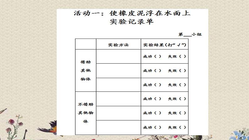 青岛版（六三制）三年级上册 科学 第三单元 水的科学《 改变浮和沉》课件06