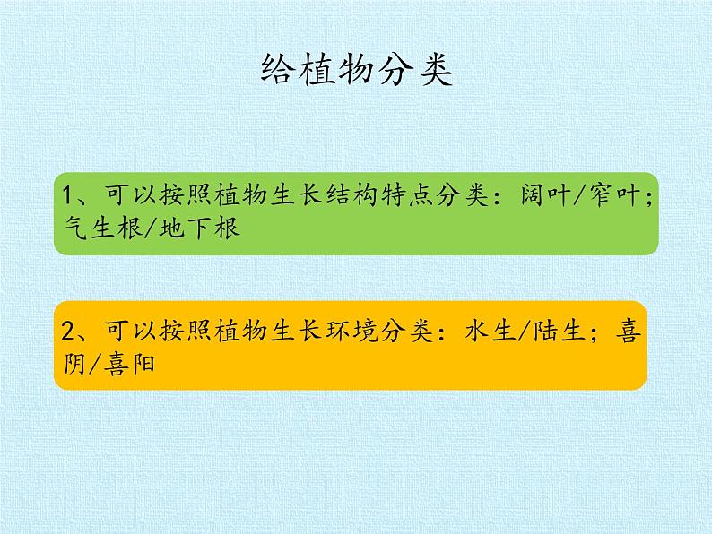 冀教版六年级上册科学第一单元、丰富多彩的生命世界  复习课件第6页